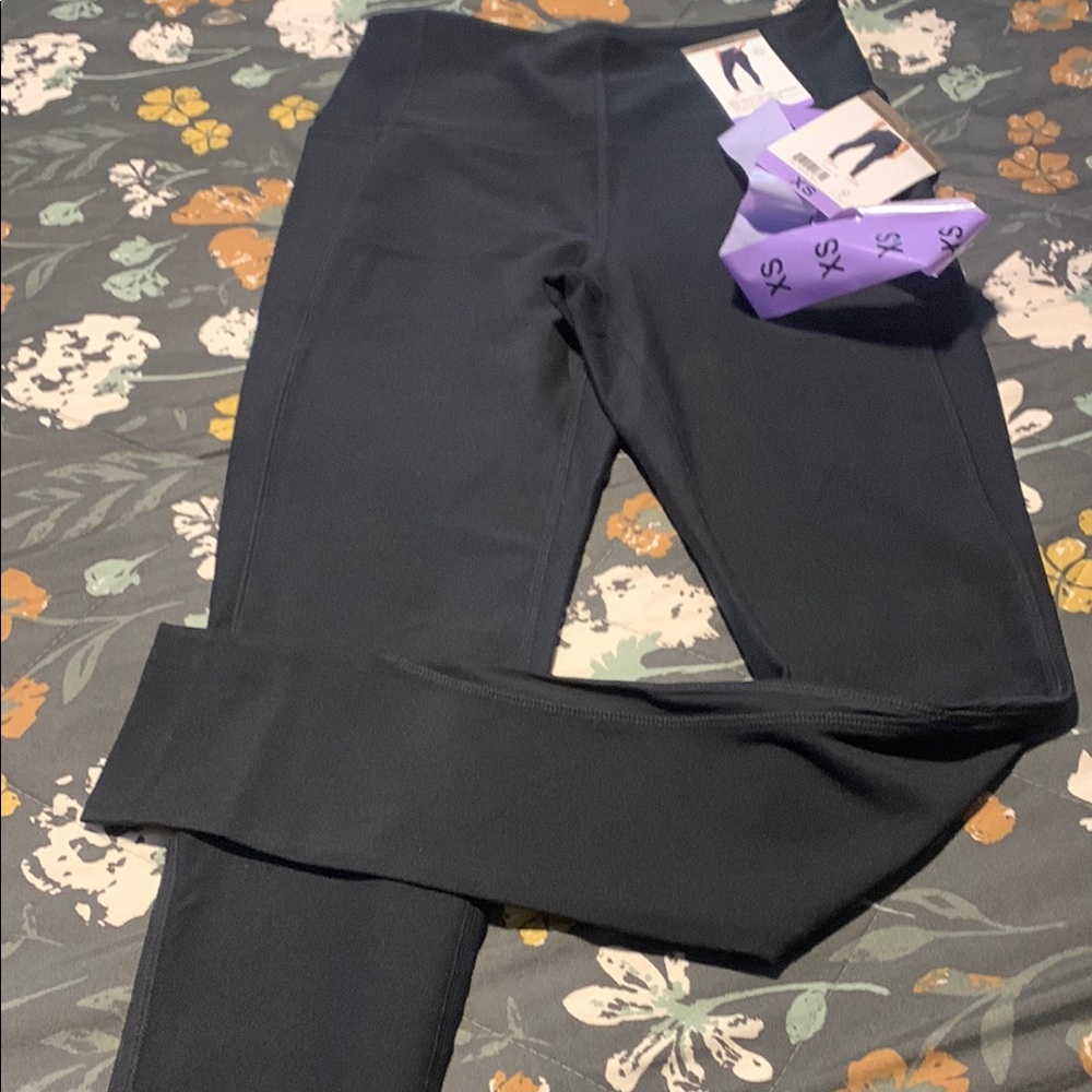 Black High-Waisted Leggings